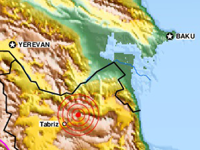 В Ереване произошло землетрясение магнитудой свыше 6