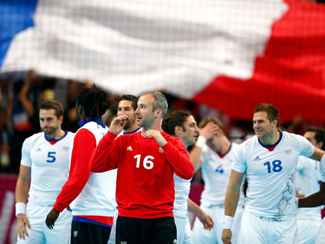 Французские гандболисты выиграли золото олимпийский игр в Лондоне, победив в мужском финале сборную Швеции &#8211; 22:21