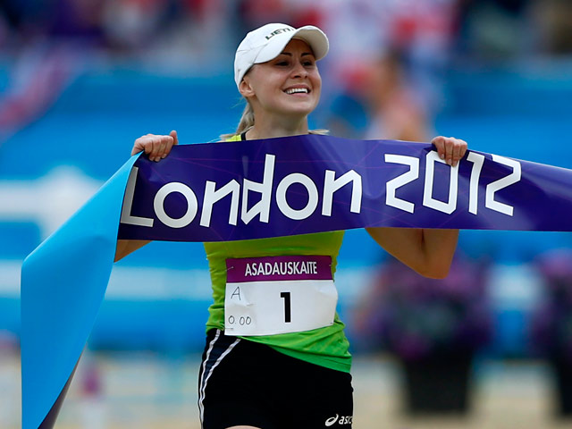 Литовка Асадаускайте выиграла последнюю медаль лондонской Олимпиады в пятиборье