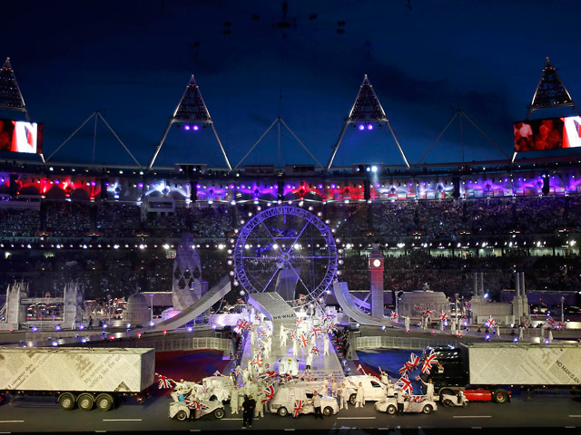 На Олимпийском стадионе Лондона состоялась церемония закрытия Игр-2012