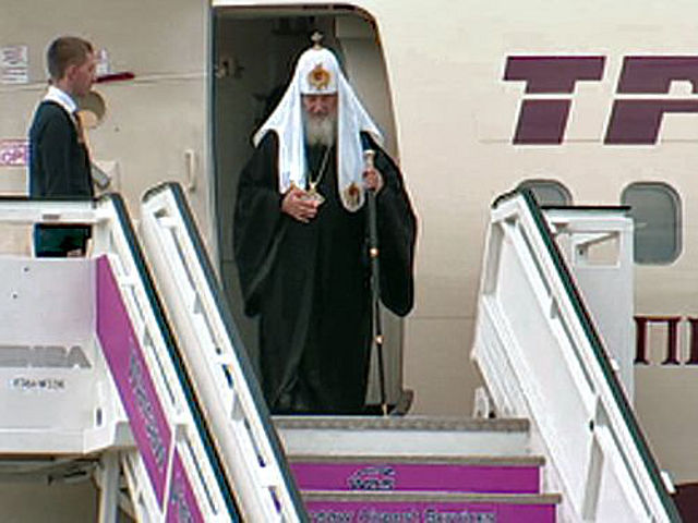 Патриарх Московский и всея Руси Кирилл в четверг днем прибыл в Варшаву в рамках четырехдневного визита в Польшу