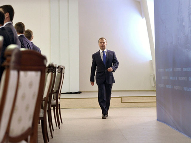 Премьер-министр РФ Дмитрий Медведев до конца недели будет находиться в отпуске