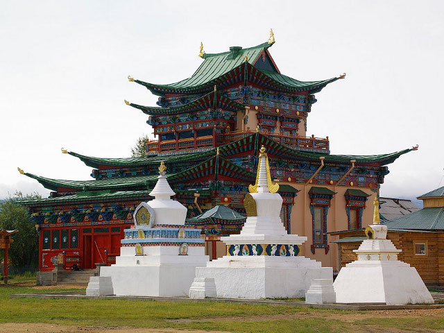 Гостям саммита АТЭС расскажут об истории буддизма в Бурятии. На фото - Иволгинский дацан