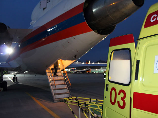 Спецрейс самолета МЧС доставил в Санкт-Петербург впавшую в кому на отдыхе в Болгарии петербургскую туристку Ольгу Волобуеву