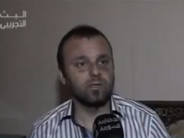 Пропавший в Сирии турецкий журналист появился на сирийском ТВ  