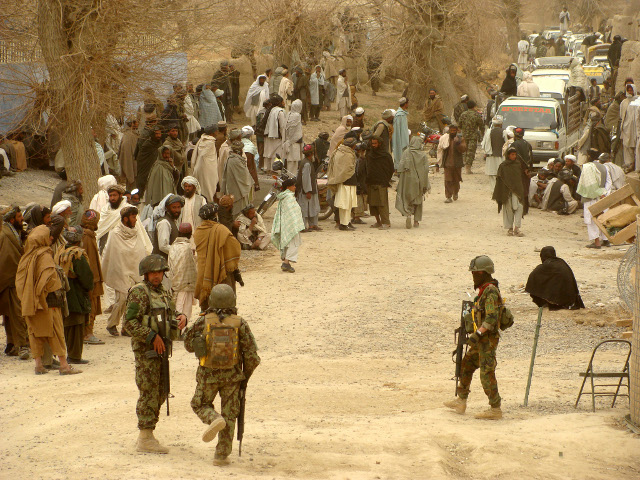 Афганский солдат застрелил троих иностранных военнослужащих