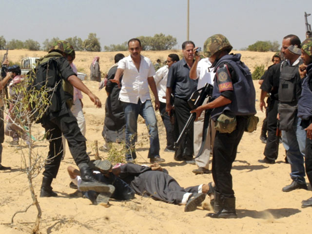 Египетские военные атаковали боевиков на Синае: 32 погибли, 38 захвачены