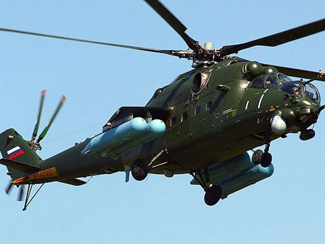 Уголовное дело по статье "нарушение правил полетов или подготовки к ним" возбуждено в связи с крушением военного вертолета Ми-35, которое произошло в субботу в Дагестане