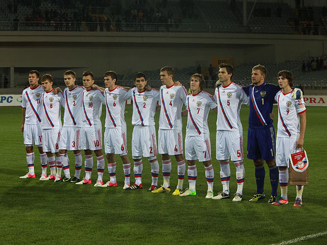 Соперником молодежной сборной России в стыковых матчах плей-офф чемпионата Европы-2013 стала команда Чехии