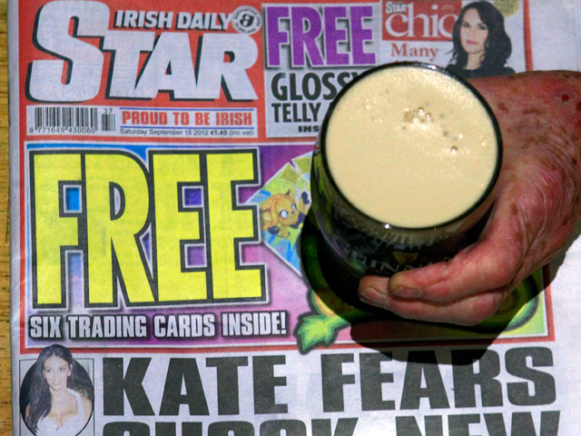 Редактор ирландского издания The Irish Daily Star Майкл О'Кейн, прославившийся публикацией скандальных топлес-снимков жены принца Уильяма Кейт Миддлтон, временно отстранен от работы