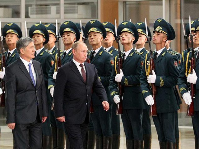 Владимир Путин и Алмазбек Атамбаев, 20 сентября 2012 года