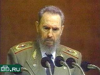 Президент Кубы Фидель Кастро