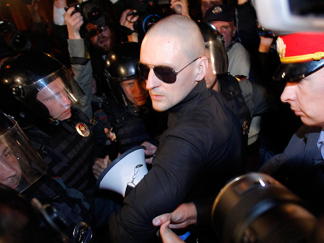 Задержание Удальцова после "Марша миллионов" признано незаконным: полицейские на суде запутались в показаниях