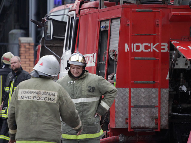 Возле Курского вокзала в Москве сгорел автобус, двое погибших