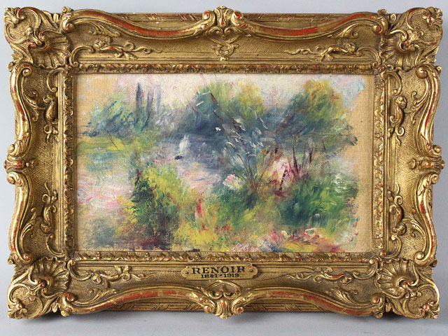 Картину Ренуара за 75 тыс. долларов сняли с торгов - оказалась краденая