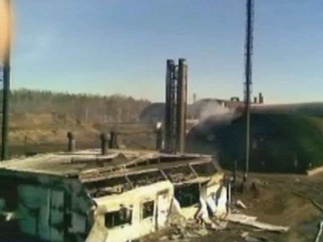 В Ханты-Мансийском автономном округе произошел крупный пожар на заводе по переработке шлама - рудных отходов. Огонь охватил площадь в 4000 кв. м до того, как его удалось локализовать