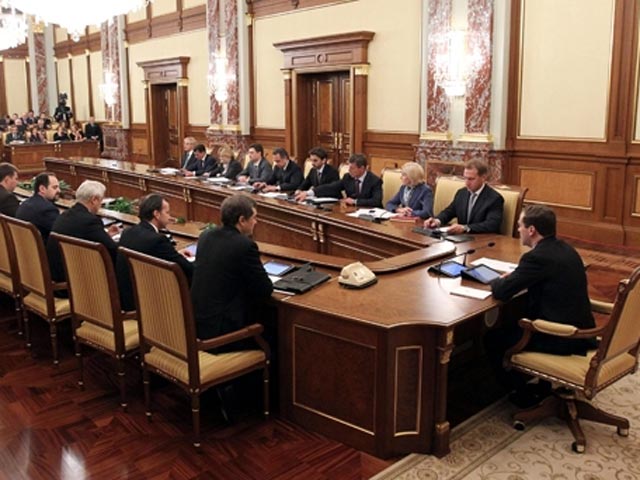 Заседание правительства, 4 октября 2012 года