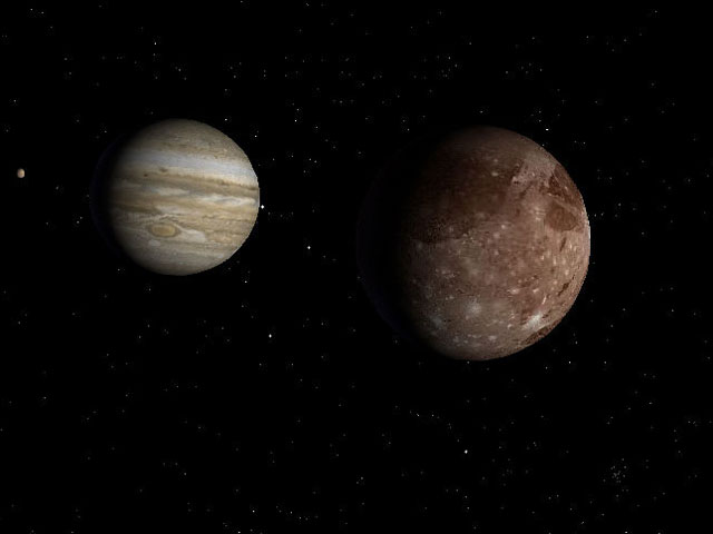Роскосмос планирует в 2022 году отправить космический аппарат к спутнику Юпитера - Ганимеду - для осуществления посадки на нем