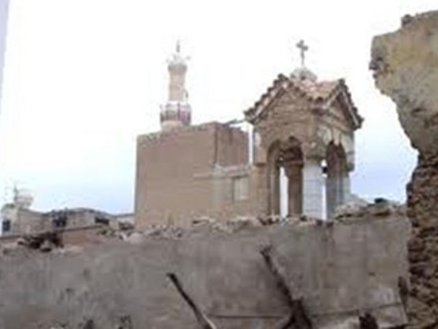 Храм святой Марии, построенный в IX веке и находящийся в египетском городе Рашид, грозятся снести. Разрушать его уже начали