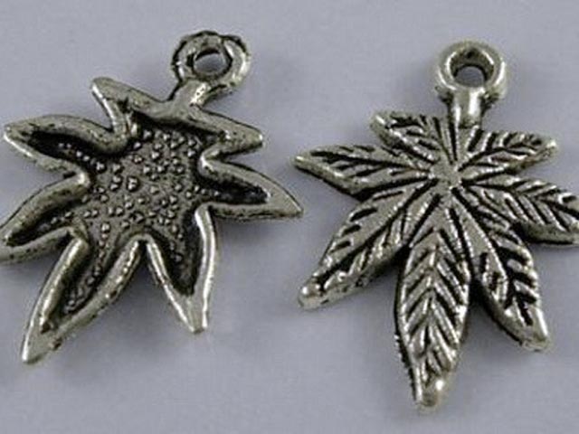 Два серебряных кулона в виде листьев растений, похожих на коноплю, стали основанием для наложения штрафа на предпринимательницу из Иркутска, которая решила продать их на выставке в Кузбассе