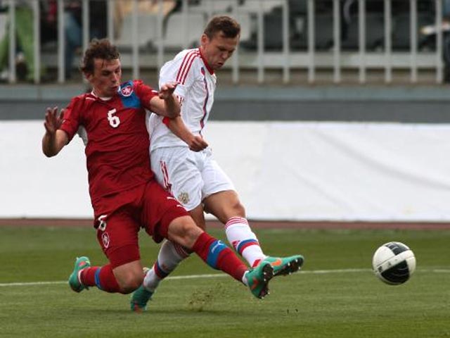 Молодежная сборная России по футболу в шаге от попадания на Евро-2013  