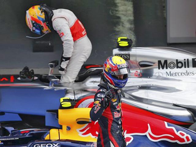 Марк Уэббер впервые в сезоне "Формулы-1" выиграл квалификацию