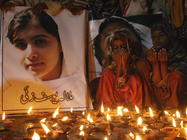 Покушение на Малалу Юсафзай было совершено 9 октября в городе Мингора, в долине реки Сват. Террористы обстреляли из автоматического оружия школьный автобус, в котором находилась Малала и ее одноклассники