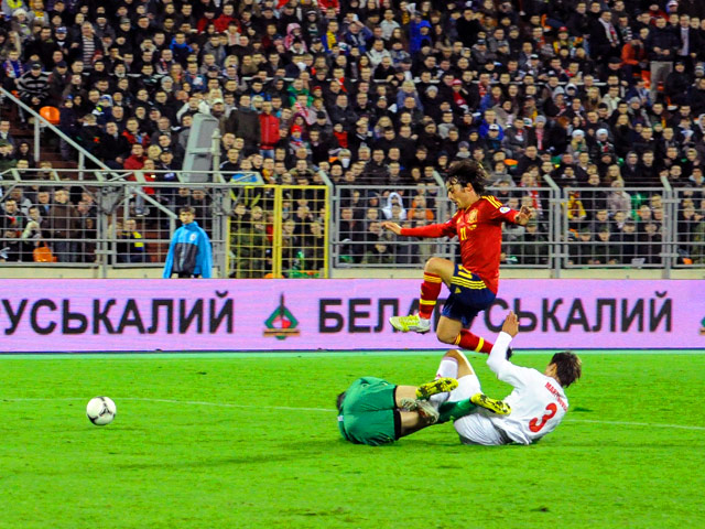 Президент Белоруссии Александр Лукашенко назвал позором нации поражение сборной своей страны от Испании в отборочном матче чемпионата мира со счетом 0:4
