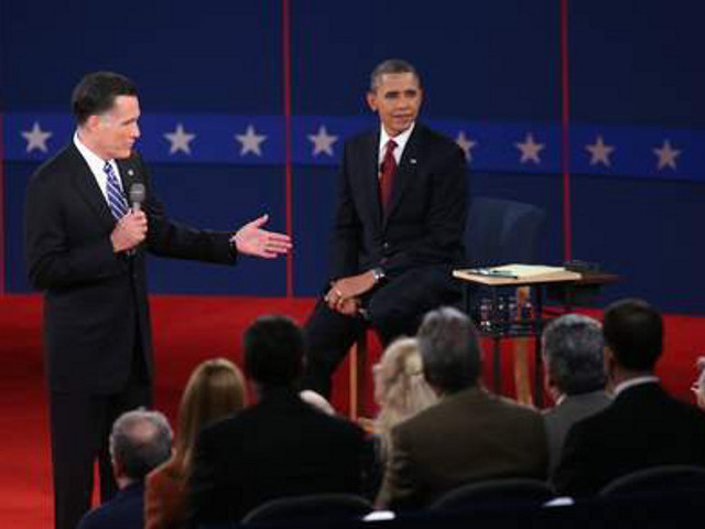 С обсуждения проблемы безработицы начался второй раунд дебатов кандидатов на пост президента США: нынешнего главы Белого дома демократа Барака Обамы и республиканца Митта Ромни