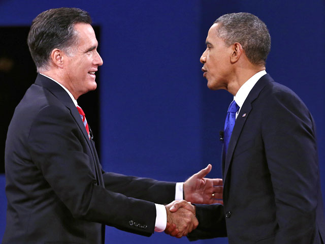 В ходе заключительного тура дебатов, предваряющих выборы президента США, Барак Обама и Митт Ромни в очередной раз сошлись в жесткой схватке