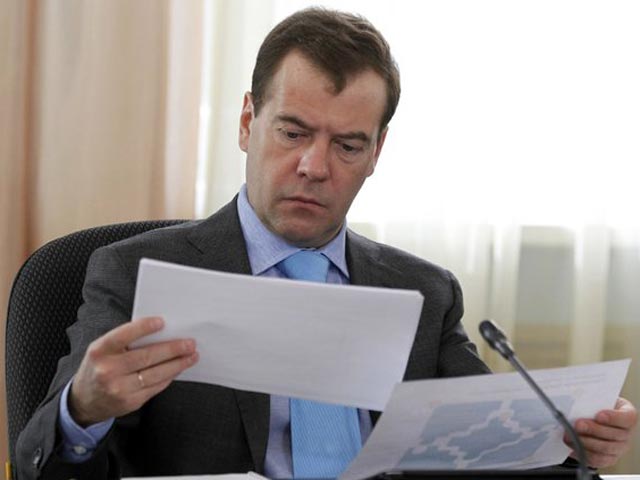 Российский премьер Дмитрий Медведев предлагает создать режим наибольшего благоприятствования для экспорта товаров с высокой добавленной стоимостью