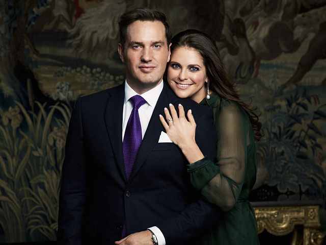 Принцесса Мадлен, младшая дочь шведского короля Карла XVI Густава, и американский бизнесмен Кристофер О'Нил объявили о помолвке