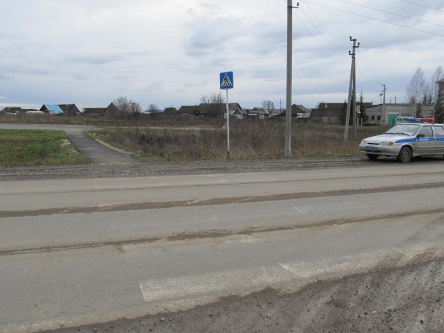 ДТП произошло на пешеходном переходе в селе Орда Пермского края