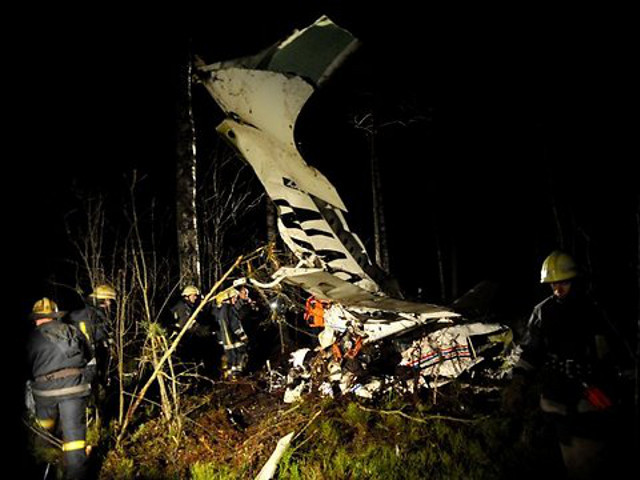 Граждане России и Эстонии погибли в результате крушения четырехместного самолета близ Риги
