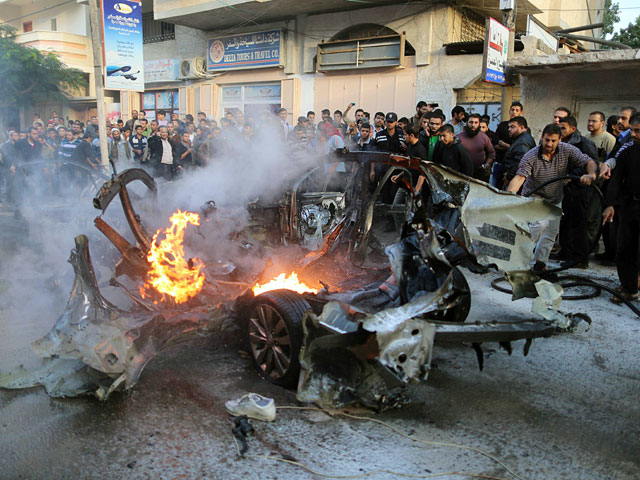 Палестинские группировки угрожают сжечь израильские города в ответ на уничтожение руководителя военного крыла группировки "Хамас" Ахмада аль-Джабари