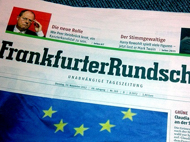 Газета с богатыми традициями Frankfurter Rundschau объявила о своем банкротстве
