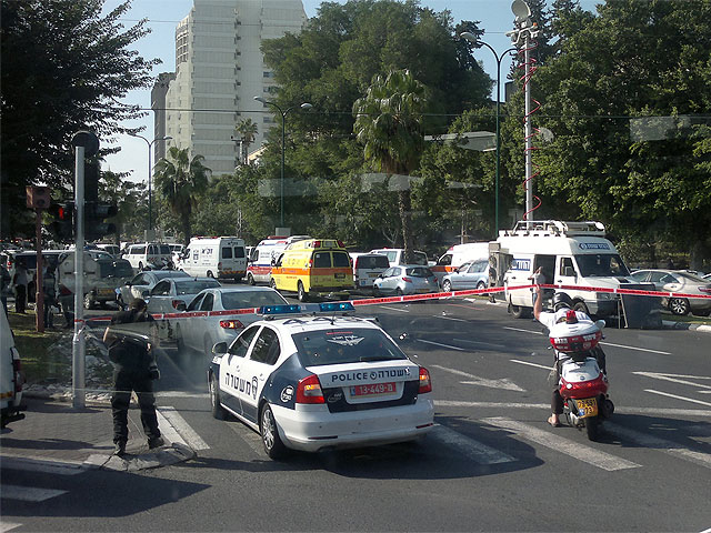 В среду днем в Тель-Авиве прогремел мощный взрыв