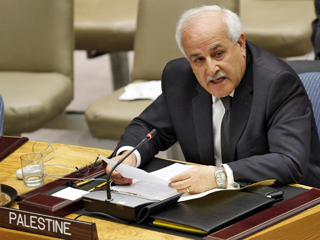 Наблюдатель в ООН от Палестинской администрации Рияд Мансур направил письмо в Совет безопасности ООН, обвинив Израиль в нарушении соглашения о прекращении огня
