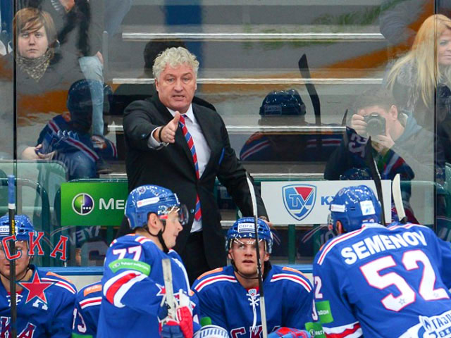 Чешский специалист Милош Ржига уволен с поста главного тренера санкт-петербургского хоккейного клуба СКА