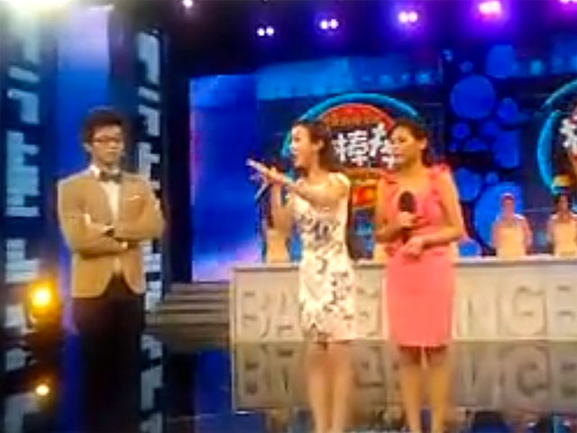 Эфир развлекательного шоу Bangbangbang Образовательного канала китайской провинции Цзянсу от 24 ноября стал последним, после того как в его студии появилась известная провокаторша - модель Ган Лулу