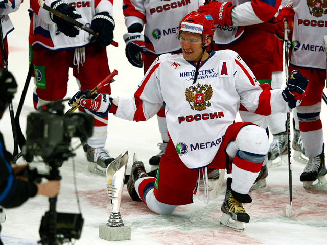 Сборная России в заключительной встрече победила команду Финляндии со счетом 3:1, набрав на московском этапе максимальное количество очков (девять)