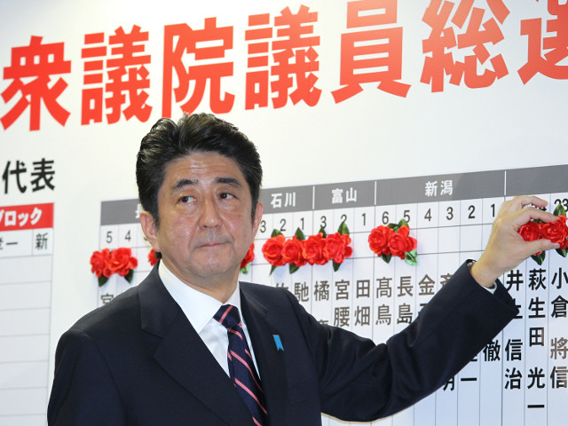 Оппозиционная Либерально-демократическая партия Японии одержала уверенную победу на выборах. Лидер партии Синдзо Абэ заявил, что надеется решить территориальную проблему Южных Курил