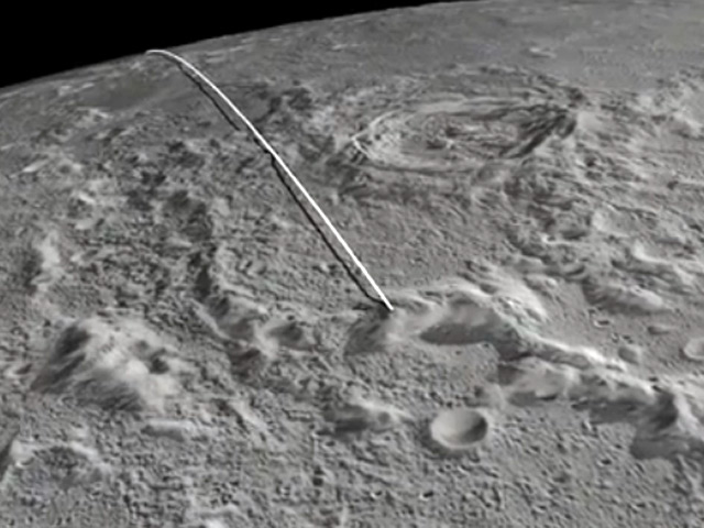 Аппараты-близнецы, выполнявшие миссию по изучению гравитационных аномалий и внутреннего строения Луны (Grail), разобьются о склон возвышения на краю кратера Голдшмидт 18 декабря в 2:28 по московскому времени