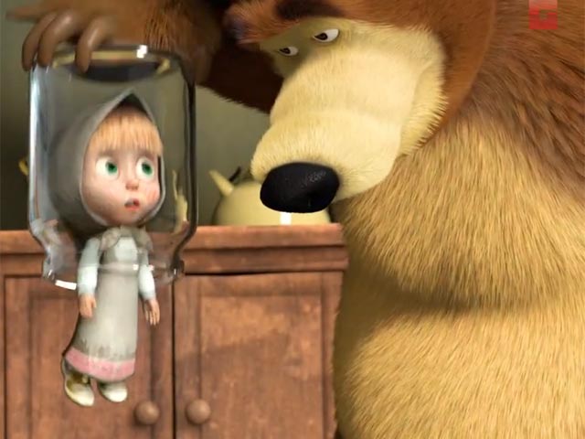 Первенство досталось серии "Большая стирка" мультфильма "Маша и Медведь"