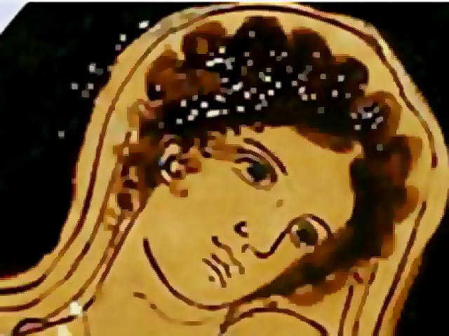 Изображение богини, используемое на банкноте в пять евро, скопировали с древней вазы в парижском Лувре. Вазе более 2000 лет, и ее нашли на юге Италии