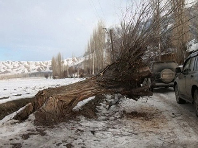 На юге Киргизии в пяти селах Баткенской области, приграничной к узбекскому анклаву Сох, ввели режим чрезвычайной ситуации на время, пока будет строиться дорога в объезд анклава