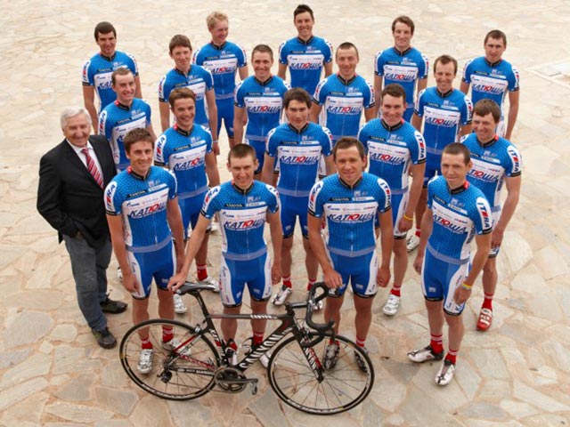 Российская велокоманда "Катюша" официально зарегистрирована Международным союзом велосипедистов (UCI) в качестве профессиональной континентальной команды, получив лицензию второго дивизиона