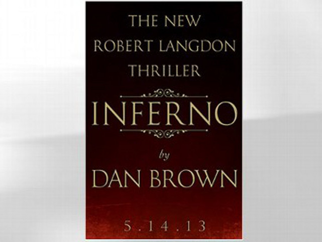 Новый роман популярного американского писателя Дэна Брауна, под названием "Инферно", поступит в продажу 14 мая