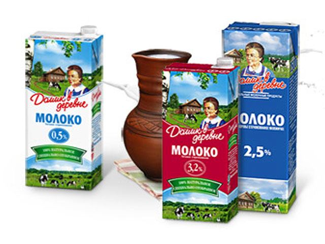 Охотники за патентами грозят выставить на продажу популярный молочный бренд "Домик в деревне"