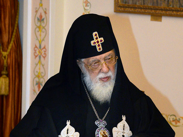 Грузинский патриарх Илия Второй считает свой пятидневных визит в Москву "историческим" и "успешным"